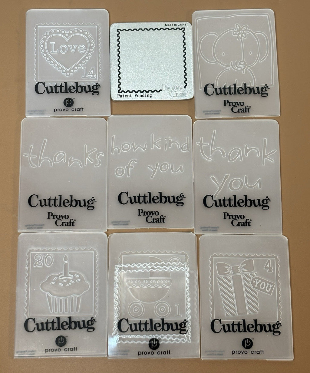 DARICE EMBOSSING STORAGE CASE, CUTTLEBUG DIE & ACCESSIORIES7