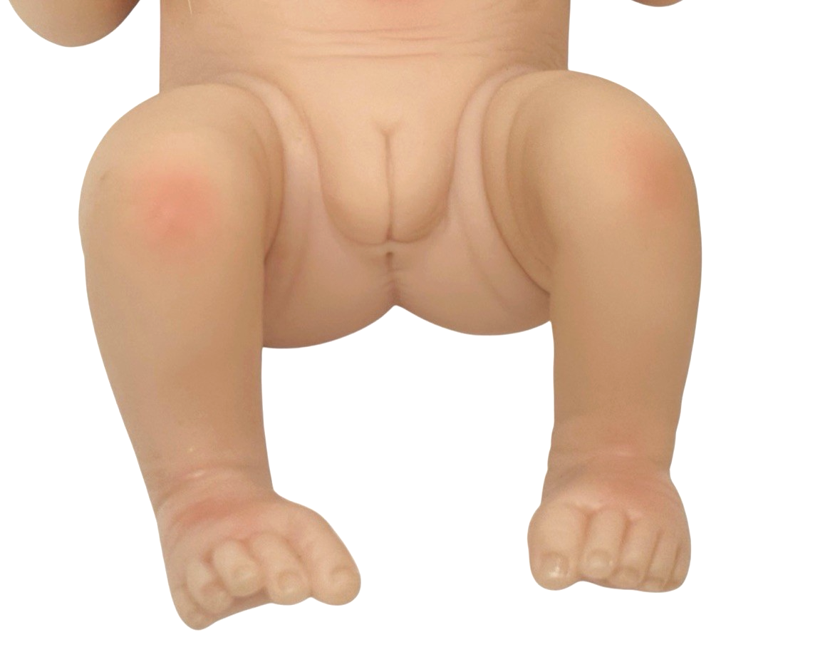 Rebirth Doll Kids Toys Reborn Tiny 10” Lifelike Babygirl 9.5oz (Silicon & Vinyl)4