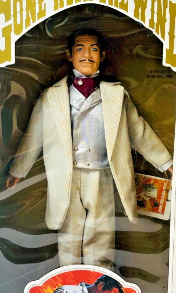 1989 GONE WITH THE WIND 50th Anniversary ed. Portrait Doll RHETT BUTLER 11” NRFB1
