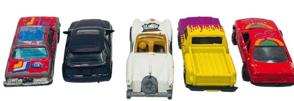 5 Vintage DieCast 1.64 Cars (2-Summer/Maisto/Hot Wheels/Subway).3