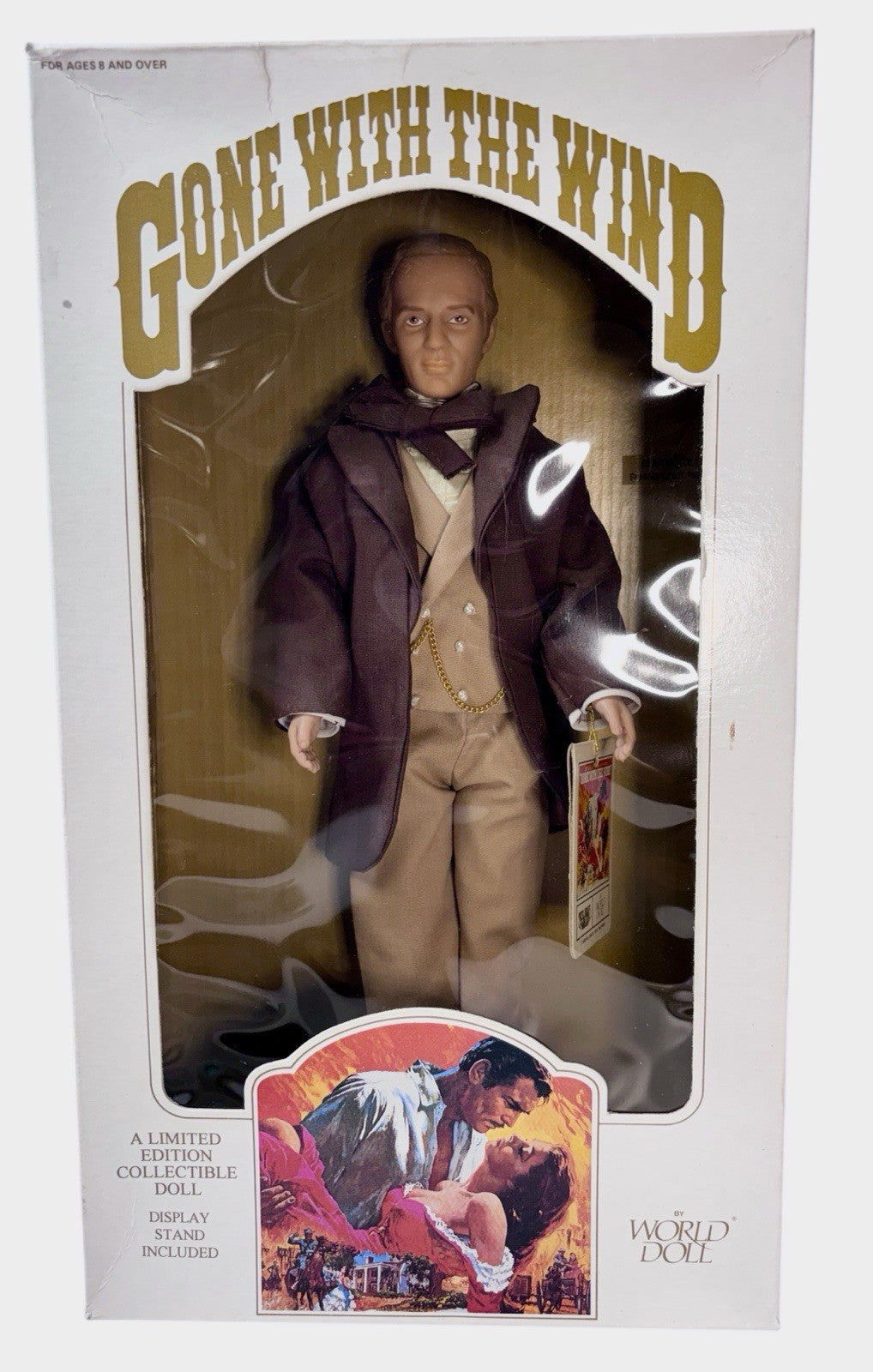 1980s GONE WITH THE WIND 50th Anniversary ed. Portrait Doll Ashley Wilk 11” New0