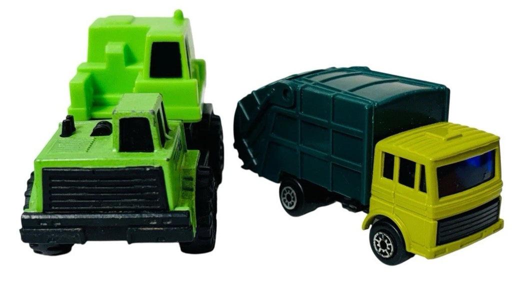 Vintage Diecast Trucks (Tonka Happy Meal Toy & Maisto Garbage Truck).0