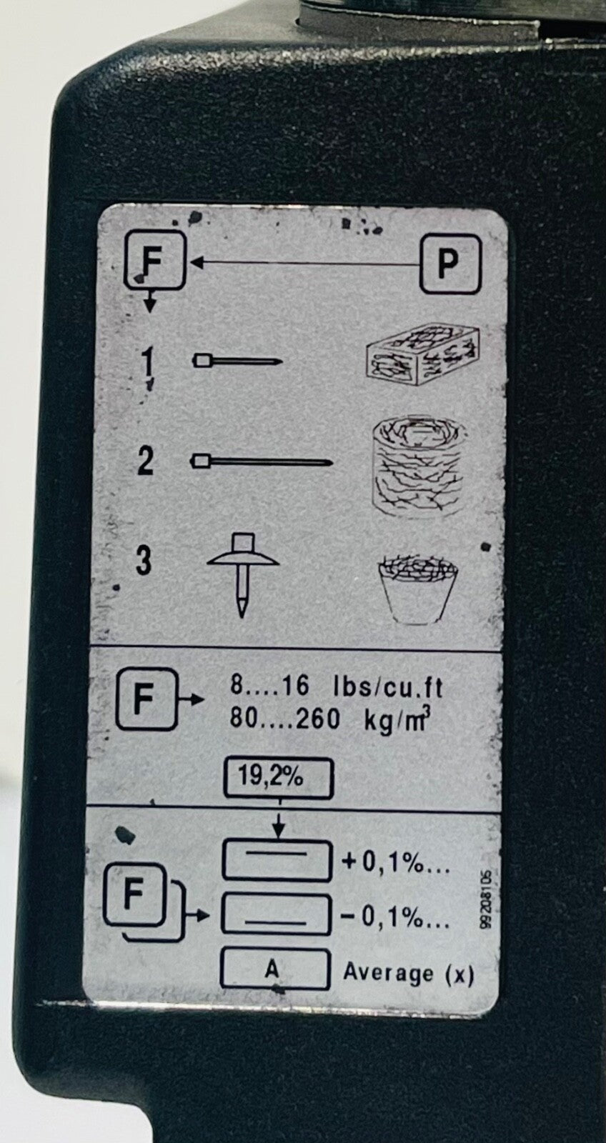 Moisture Meter Hygrotesteur w/Black Storage Case - PREAGRO 25 Tested & Works