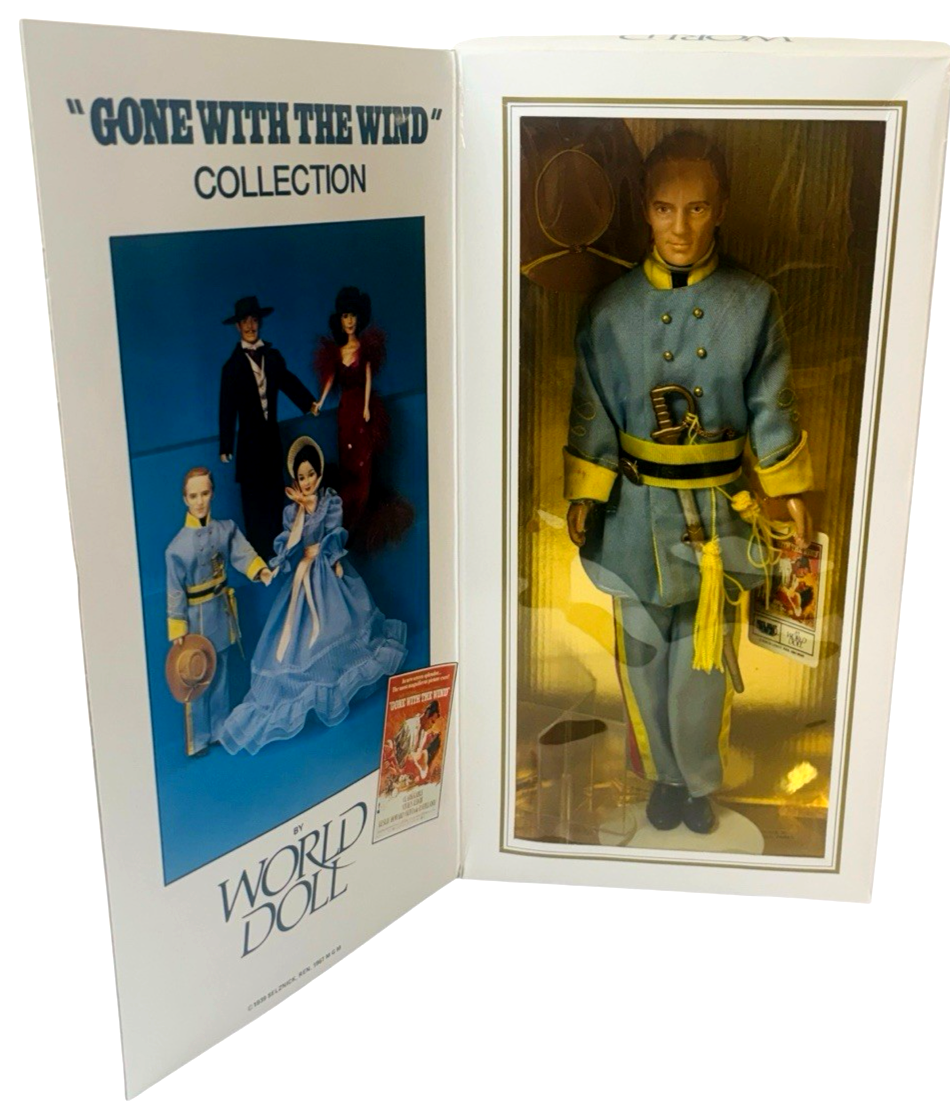 1980s GONE WITH THE WIND 50th Anniversary ed. Portrait Doll Ashley Wilk 11” New1