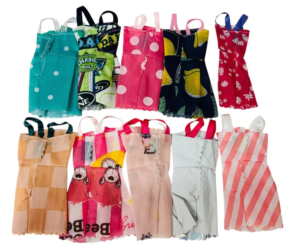 30 Items, Doll Sun Dresses & Accessories For 11.5" Dolls, Brand New.3