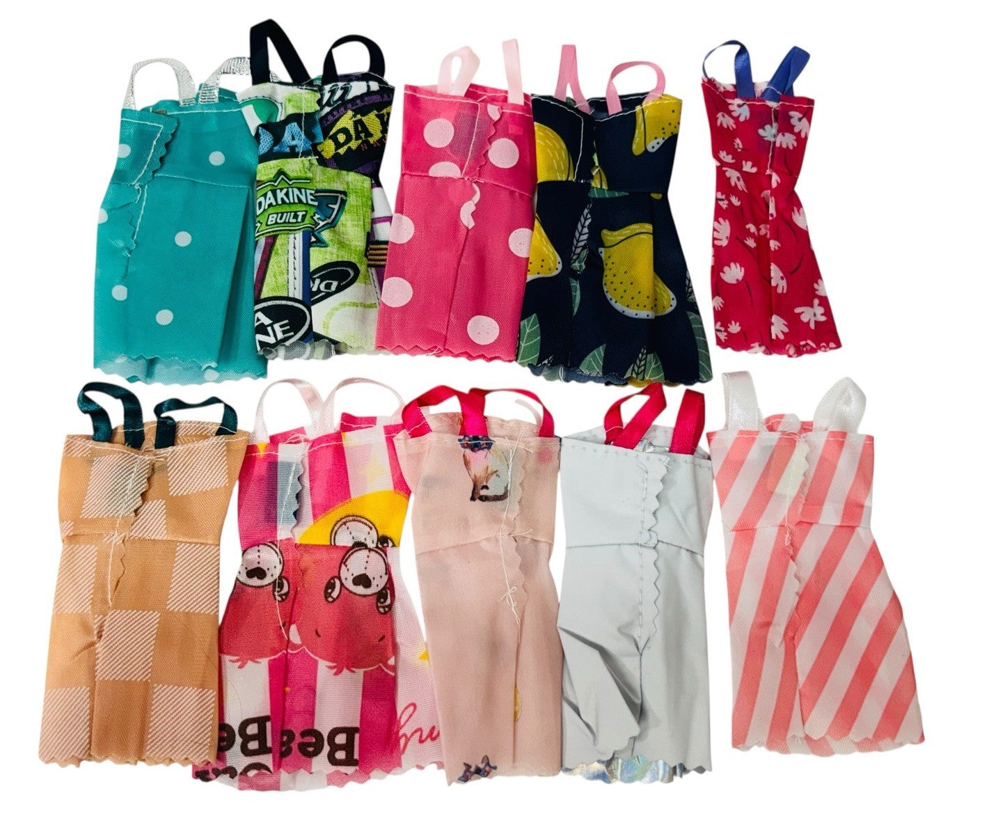30 Items, Doll Sun Dresses & Accessories For 11.5" Dolls, Brand New.3