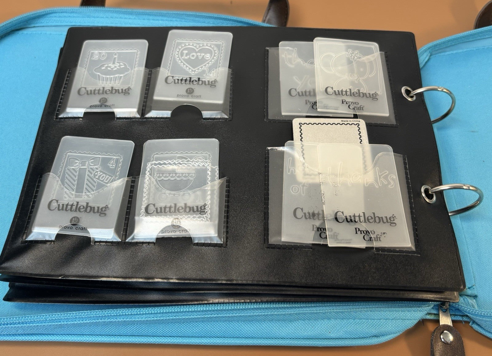 DARICE EMBOSSING STORAGE CASE, CUTTLEBUG DIE & ACCESSIORIES12
