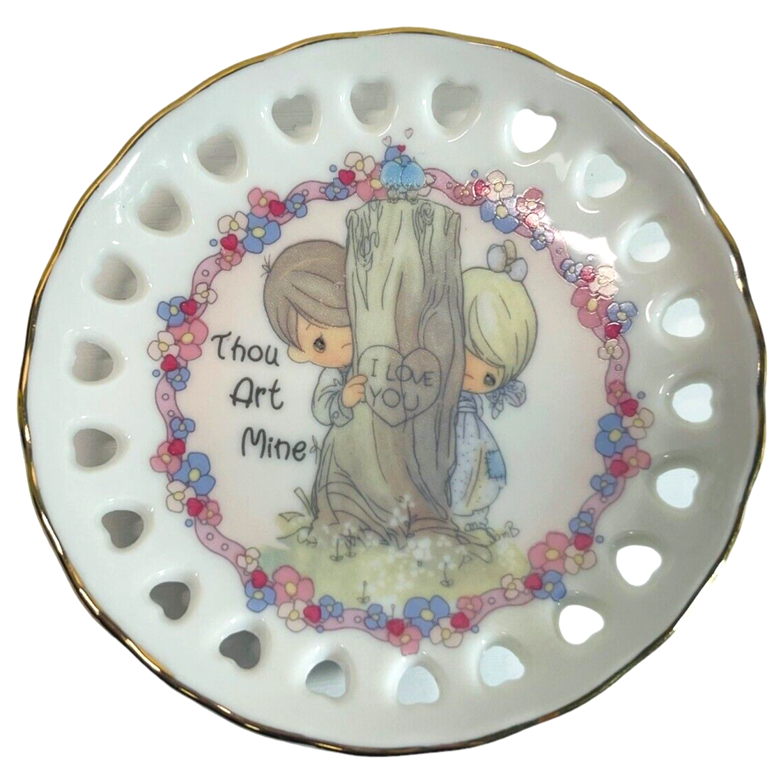  1994 Enesco MINI PLATE "YOU ARE FOREVER MINE" Precious Moments 101923
