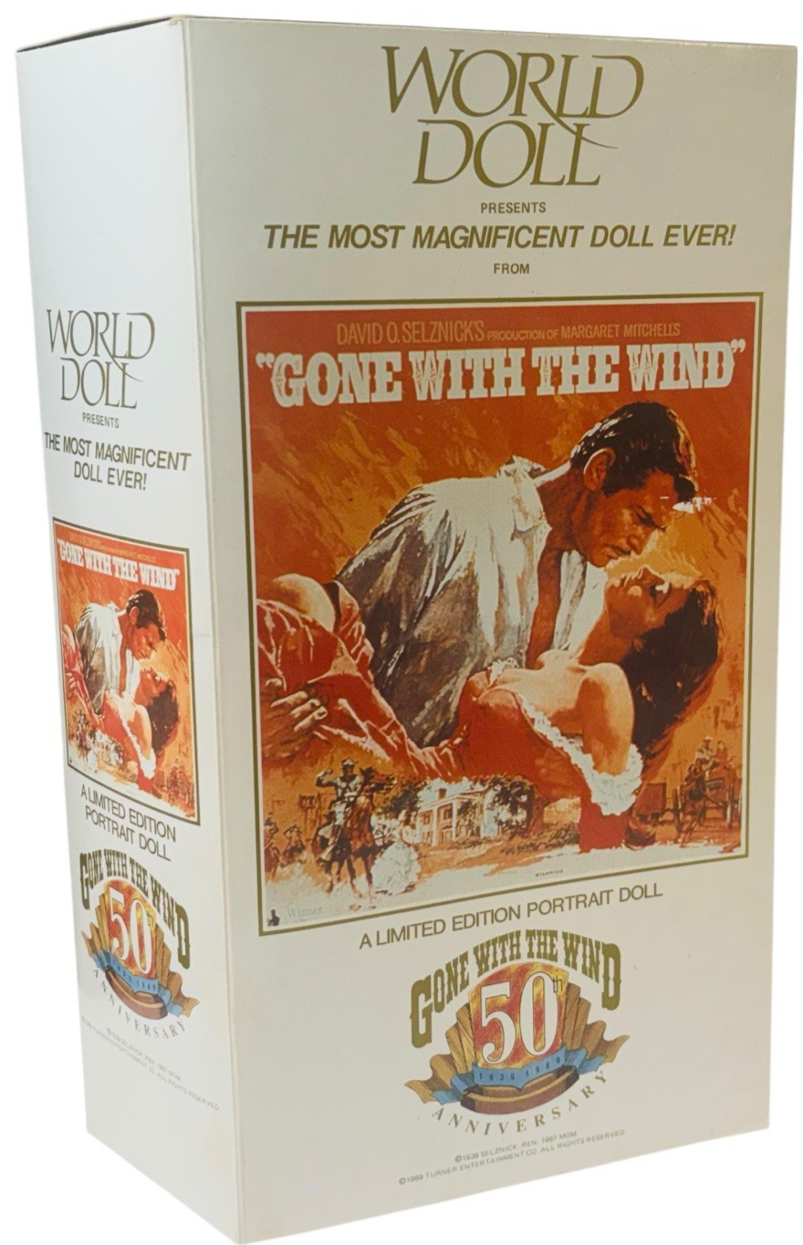 1989 GONE WITH THE WIND 50th Anniversary ed. Portrait Doll BONNIE BLUE 7” NIB4