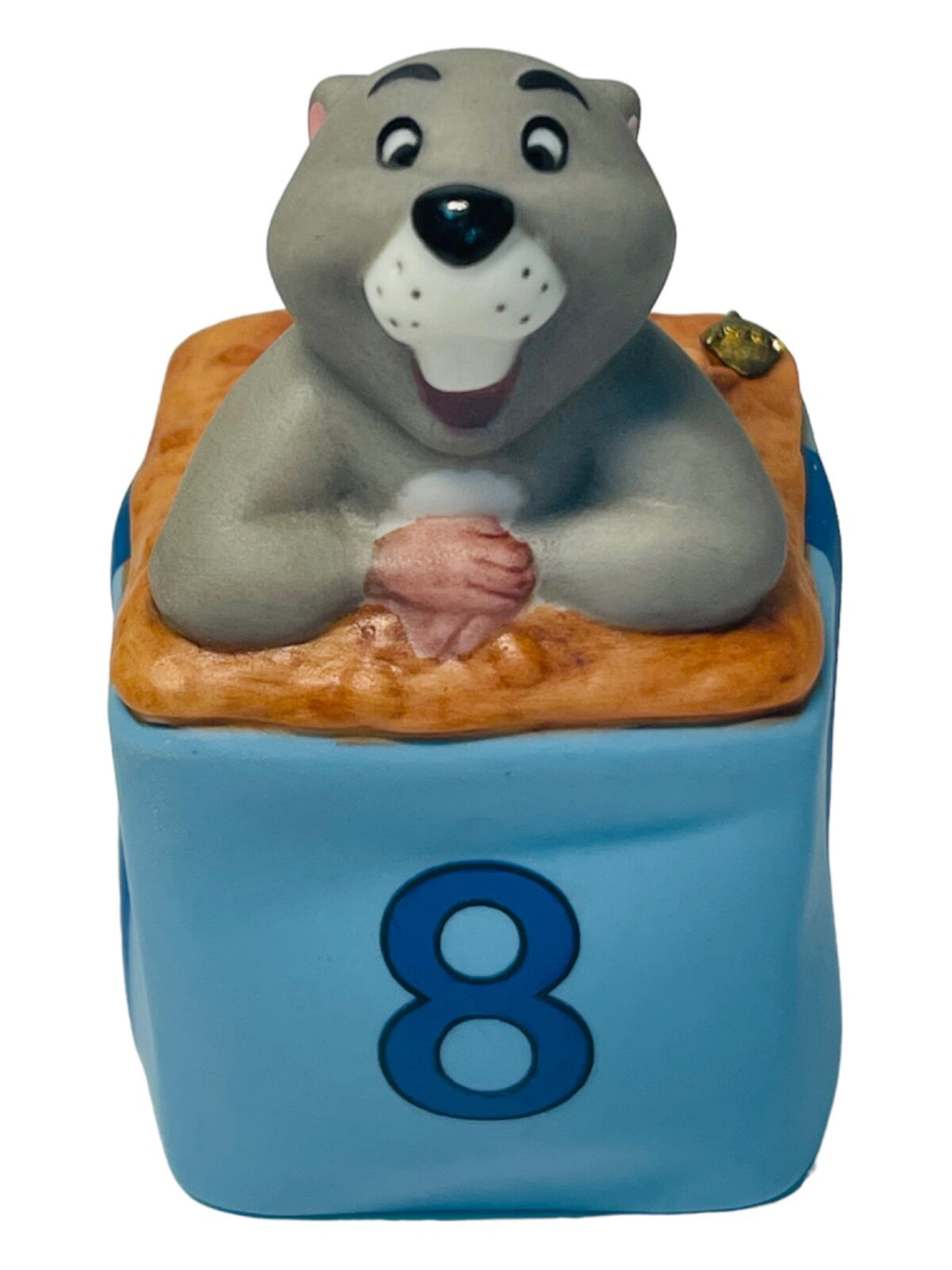 Pooh & Friends BEAVER Figurine -Disney, ORIGINAL BOX W/PAPERS-MINT CONDITION.