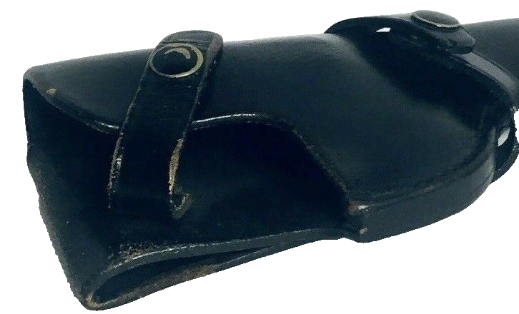 Braver Bros Gun Holster ST Louis MO Leather  H 32 R. MFG ~ Black.5