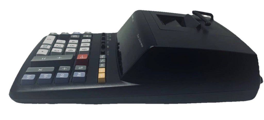 Sharp EL-2196BL 12-Digit Desktop Printing Calculator Black, Tested & Works Great4