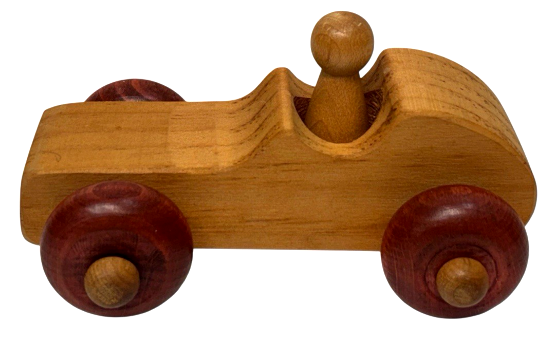 Montgomery Schoolhouse Vermont Handcrafted Wooden Vehicle Toys Car/Bus/Airplane3