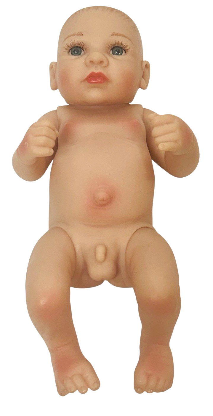 Rebirth Doll, Kids Toys Reborn Tiny 10” Newborn Baby Boy 10" (Silicone Vinyl).1