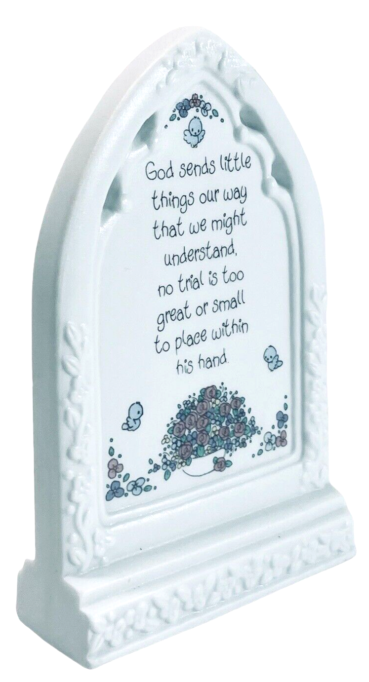 GIRL WITH LAMBS PLAQUE 1993 Enesco - 255866