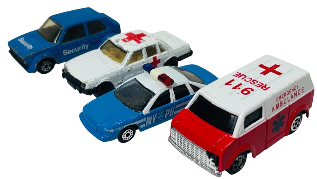 Vintage Diecast First Responding Vehicles (2-Maisto/Micro Machines/Kinsmart)0