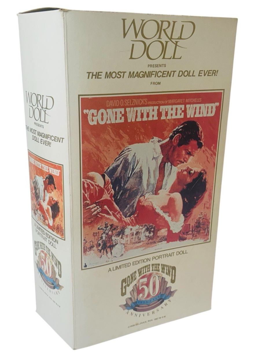 1989 WORLD DOLL GONE WITH THE WIND 50th Anniversary Limited Edition Doll MELAINE7