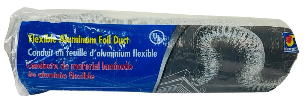 Dundas Jafine 4 In. Dia x 25 Ft. Aluminum Foil Flexible Ducting. No Wormclaps.0