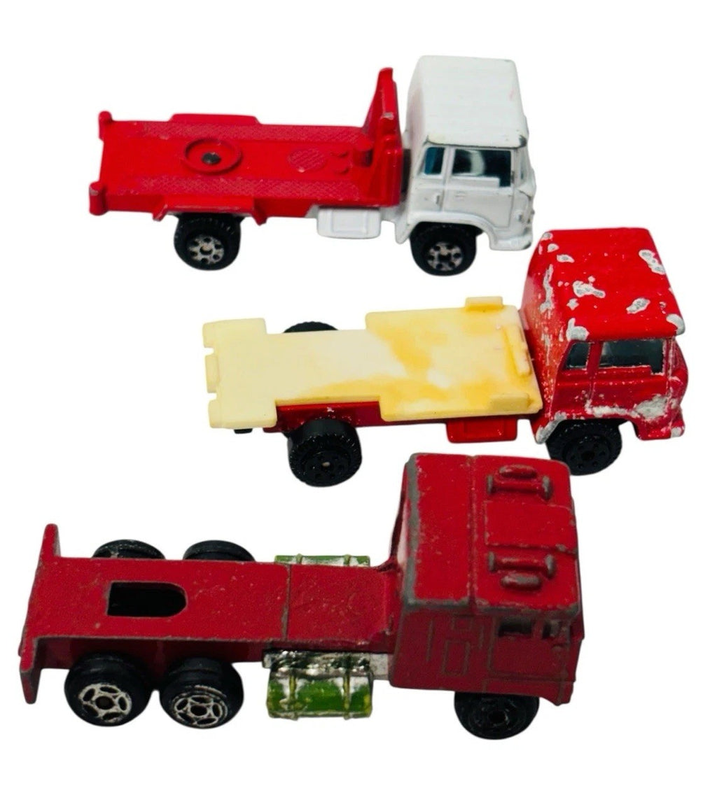 Vintage Diecast Work Trucks (2-Yatming/Road Champs/Summer) 1980s7