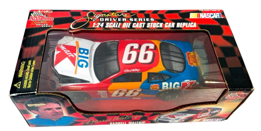 Racing Champions Darrell Waltrip 1:24 Stock Car Replica #66 NASCAR 19992