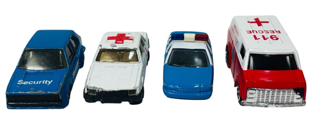 Vintage Diecast First Responding Vehicles (2-Maisto/Micro Machines/Kinsmart)1