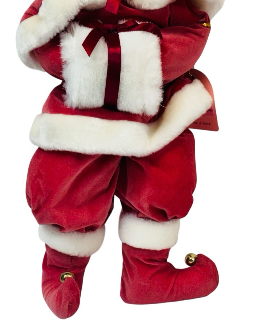 1986 Brinn's 1986 January Calendar Clown Doll Item 2NGN52-1 w/COA & Original Box3
