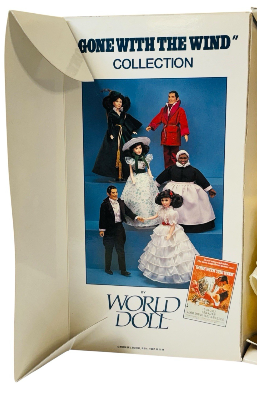 1989 GONE WITH THE WIND 50th Anniversary ed. Portrait Doll Scarlett O’Hara 11”4