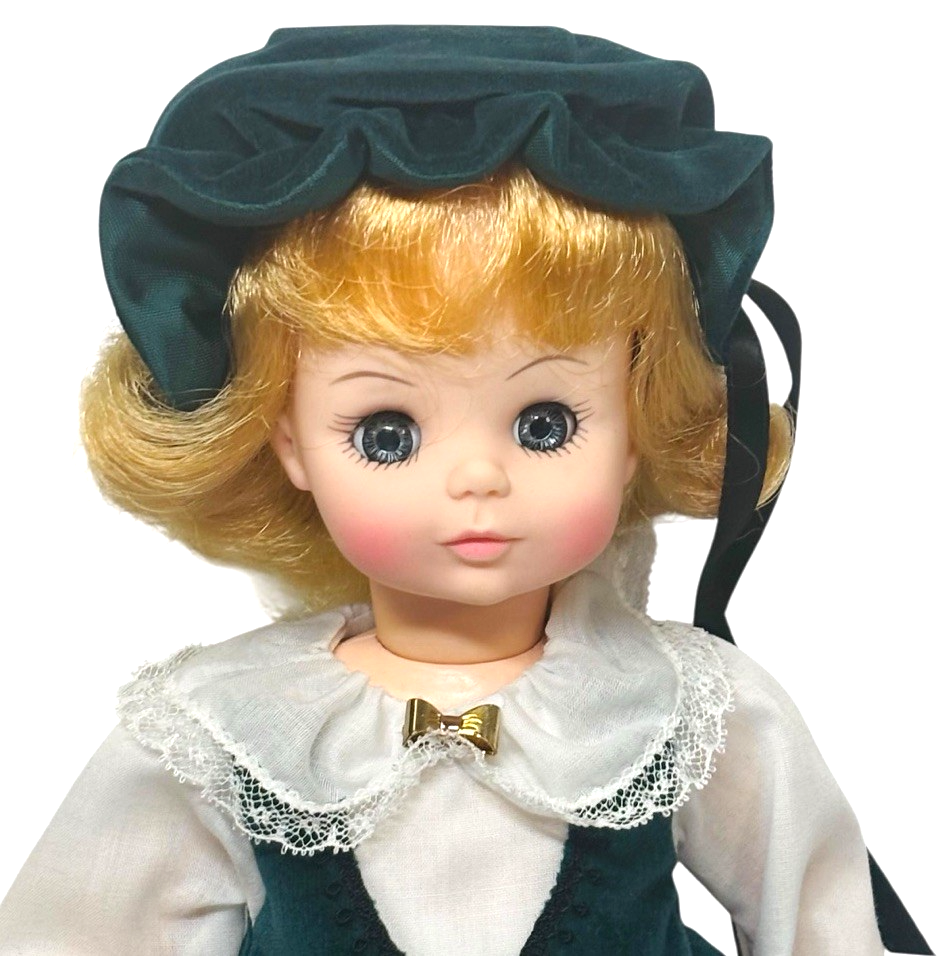 1980s Madame Alexander 14” Doll 1568 "Bellows' Anne" W/Japanese Parasol.2