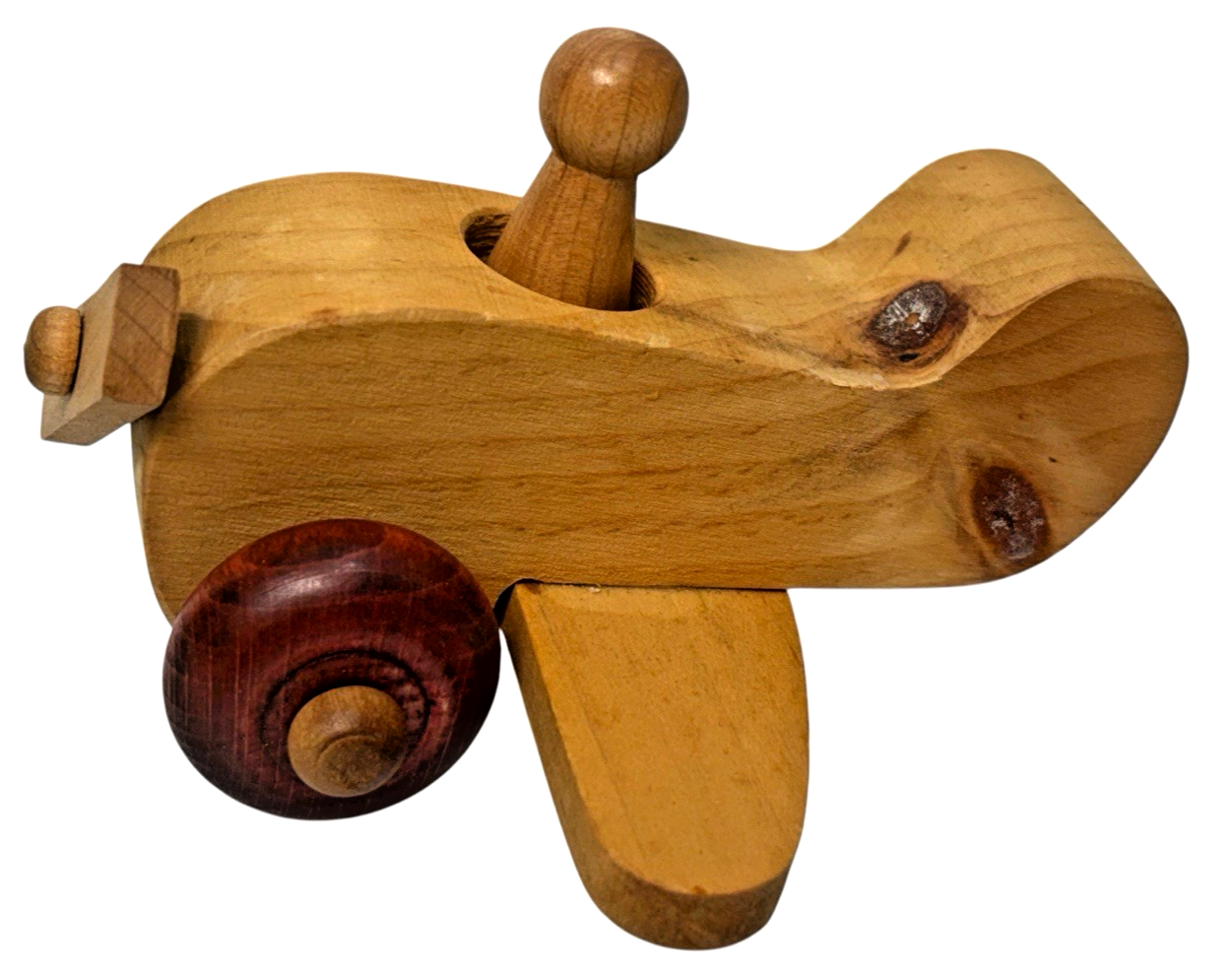 Montgomery Schoolhouse Vermont Handcrafted Wooden Vehicle Toys Car/Bus/Airplane5