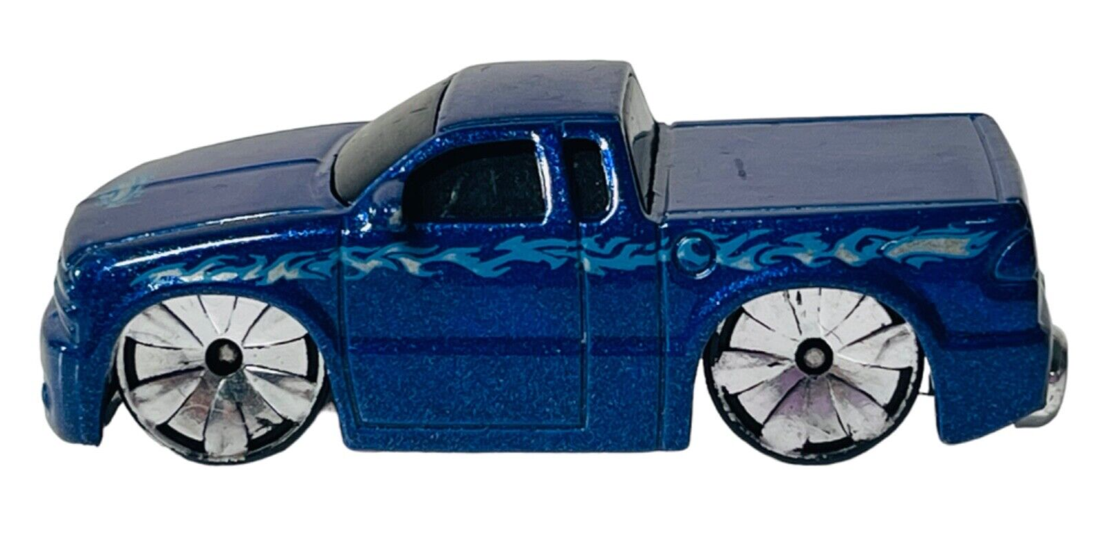 Mattel Chevy Truck S-10 - Scale: 1/64 - Blue w/Sea Blue Accents Hot Wheels 2003 