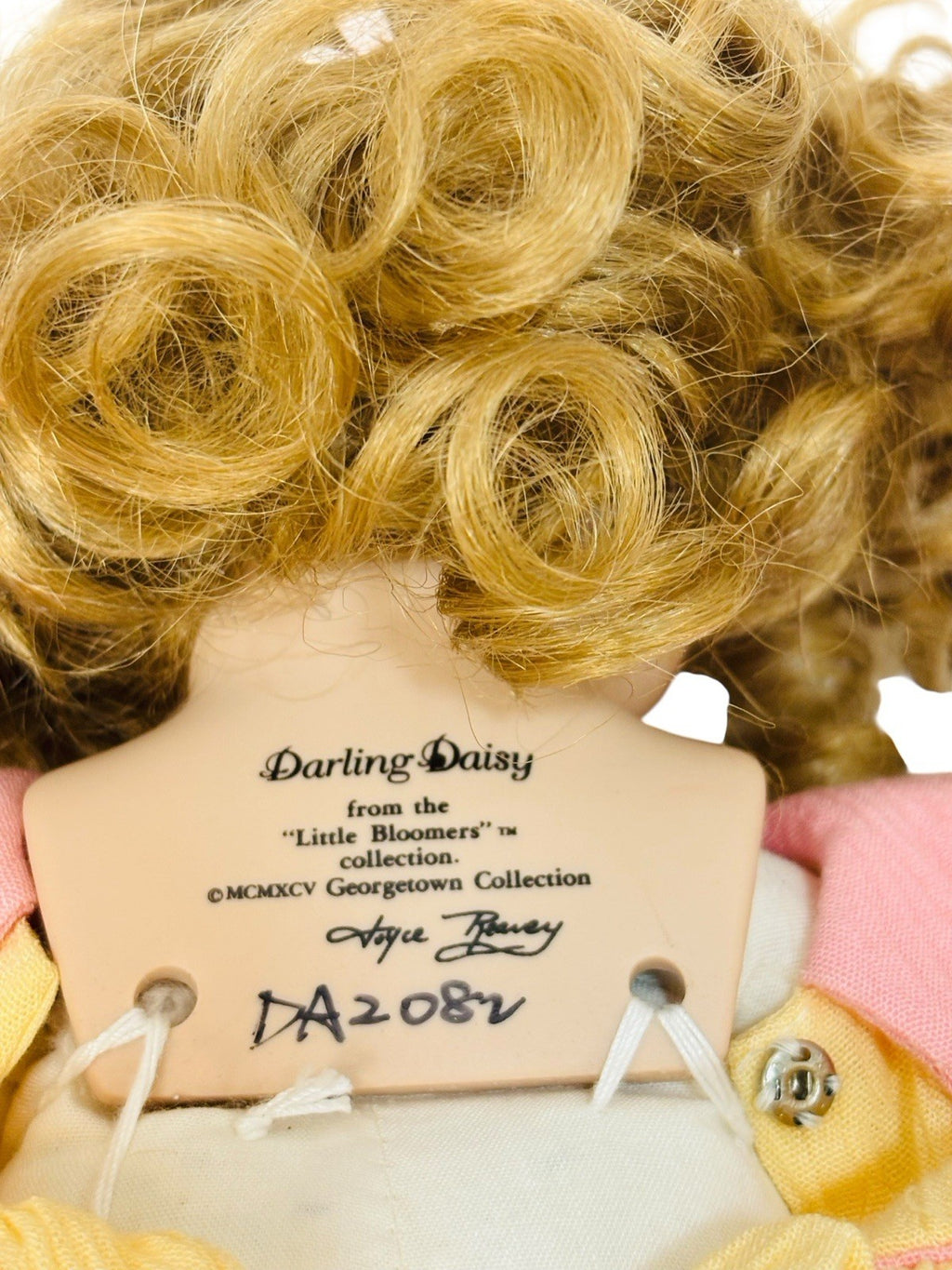 Darling Daisy" Porcelain Doll Artist Joyce Reavey Georgetown Collection w/COA6