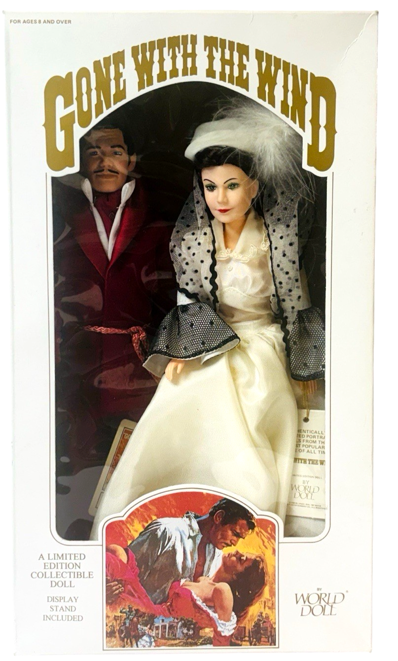 RARE WORLD DOLL GONE WITH THE WIND LIMITED EDITION SCARLETT O'HARA /RHETT BUTLER0