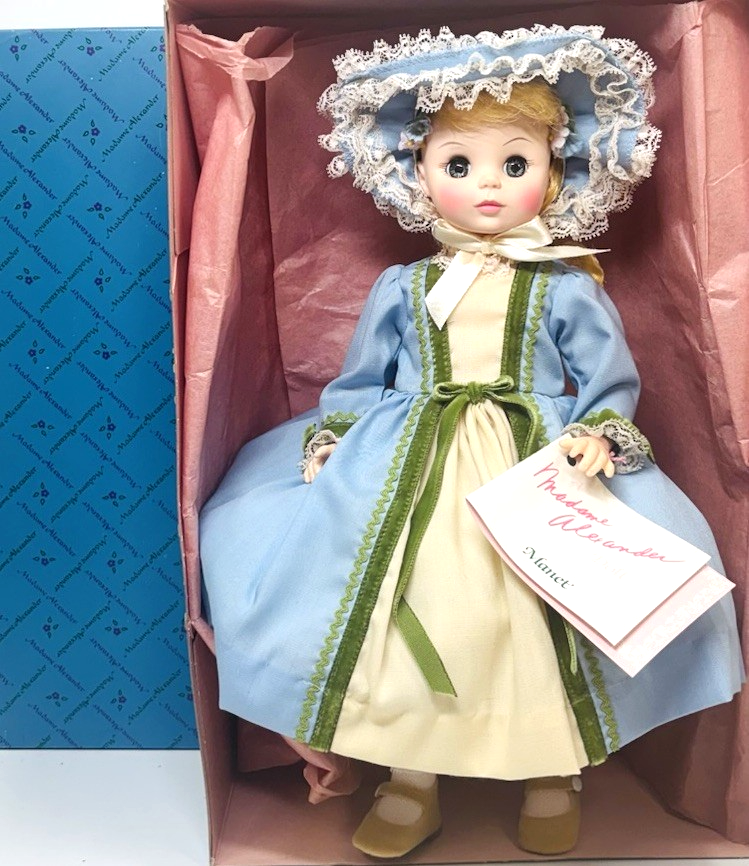 1980s Madame Alexander Manet Doll 14” from the Fine Art Series 15710