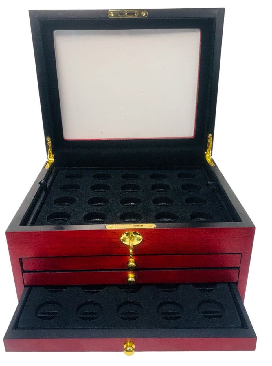 CSN Ultimate Presidential Dollar Coin Collection 2007 to 2011 - 100 Coins W/Key6