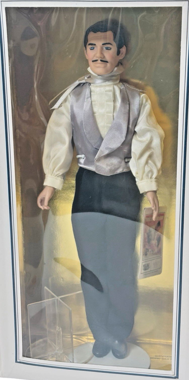 1989 GONE WITH THE WIND 50th Anniversary ed. Portrait Doll RHETT BUTLER 11” NRFB2