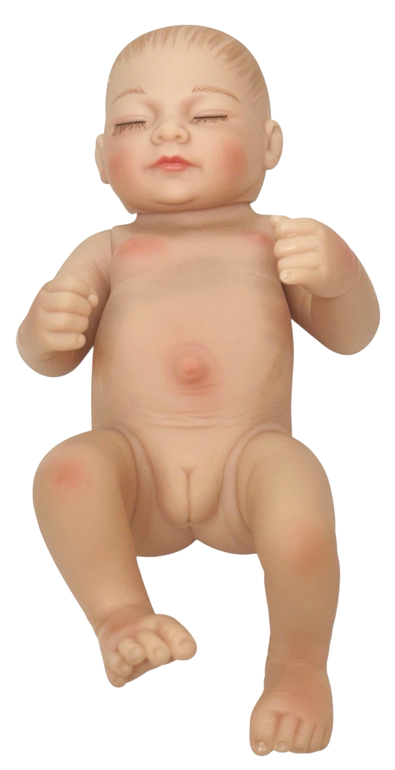Rebirth Doll Kids Toys Reborn Tiny 10” Lifelike Babygirl 9.5oz (Silicon & Vinyl)1