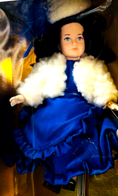 1989 GONE WITH THE WIND 50th Anniversary ed. Portrait Doll BONNIE BLUE 8” New3