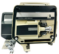 Vintage Wollensak 8mm Projector Model 818 - 300 W AC 50/60 CY 115V-120V,  WORKS.0