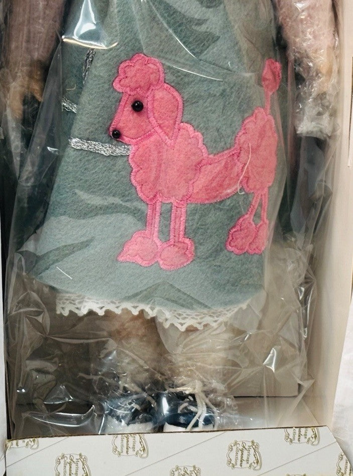 New Heritage Signature Collection Porcelain Doll 16in "Katie" Poodle Skirt4
