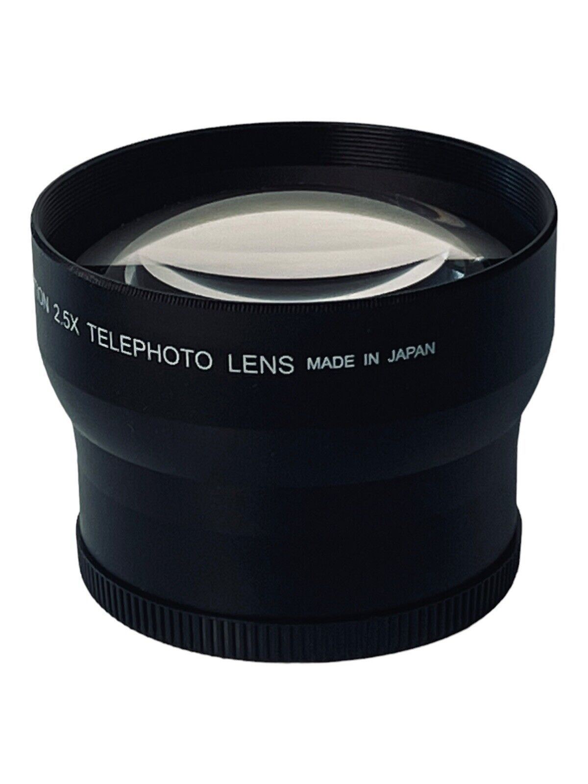 Telephoto Lens 2.5X 62mm Deluxe (2662T-BL) Digital Concepts, Made In Japan1