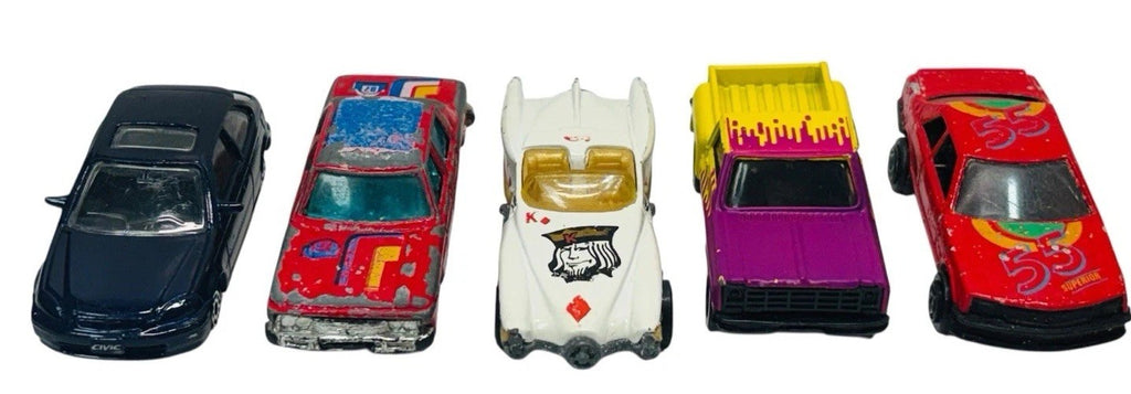 5 Vintage DieCast 1.64 Cars (2-Summer/Maisto/Hot Wheels/Subway).0