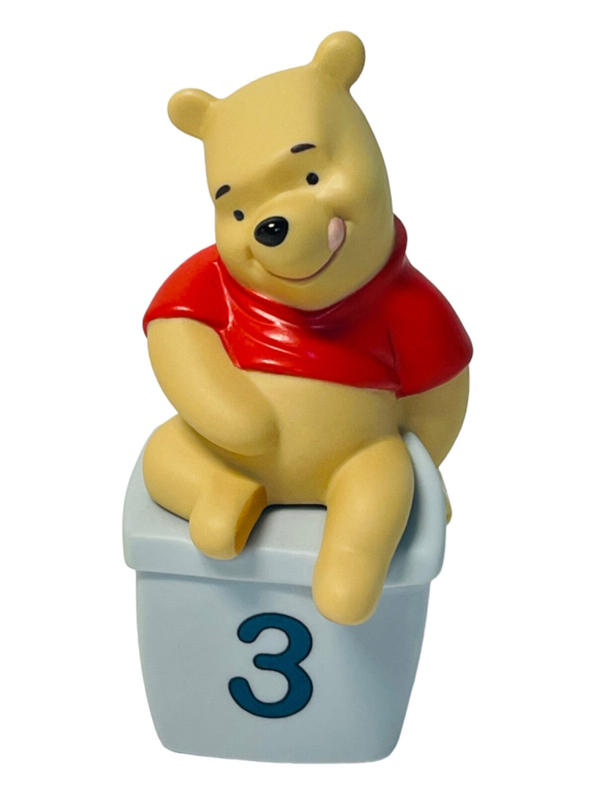 WINNIE POOH Figurine - Disney, ORIGINAL BOX W/PAPERS-MINT CONDITION.