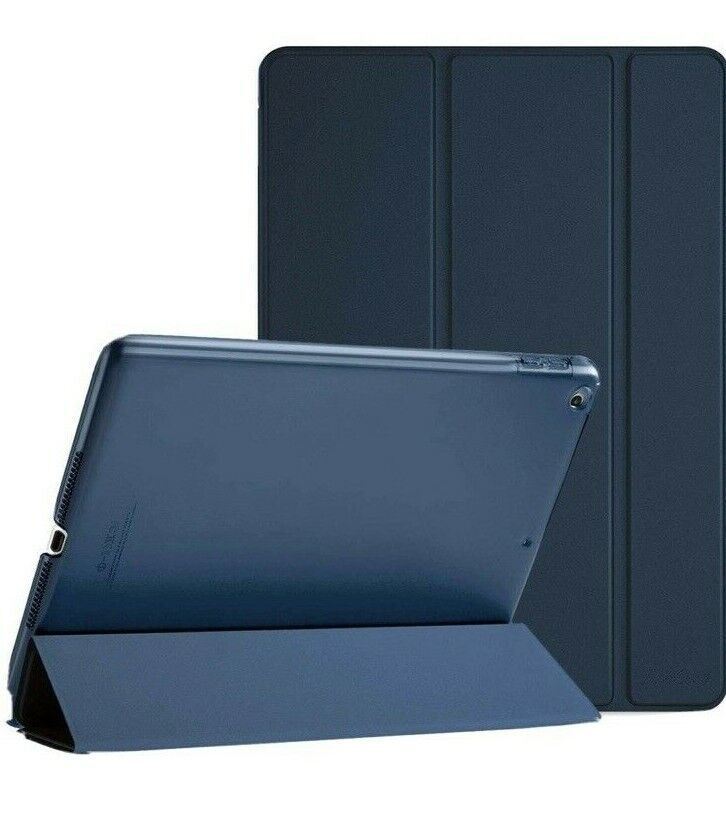 heyday iPad Case 9.7" Apple - TRANSLUCENT COVER DESIGN - Navy Blue 