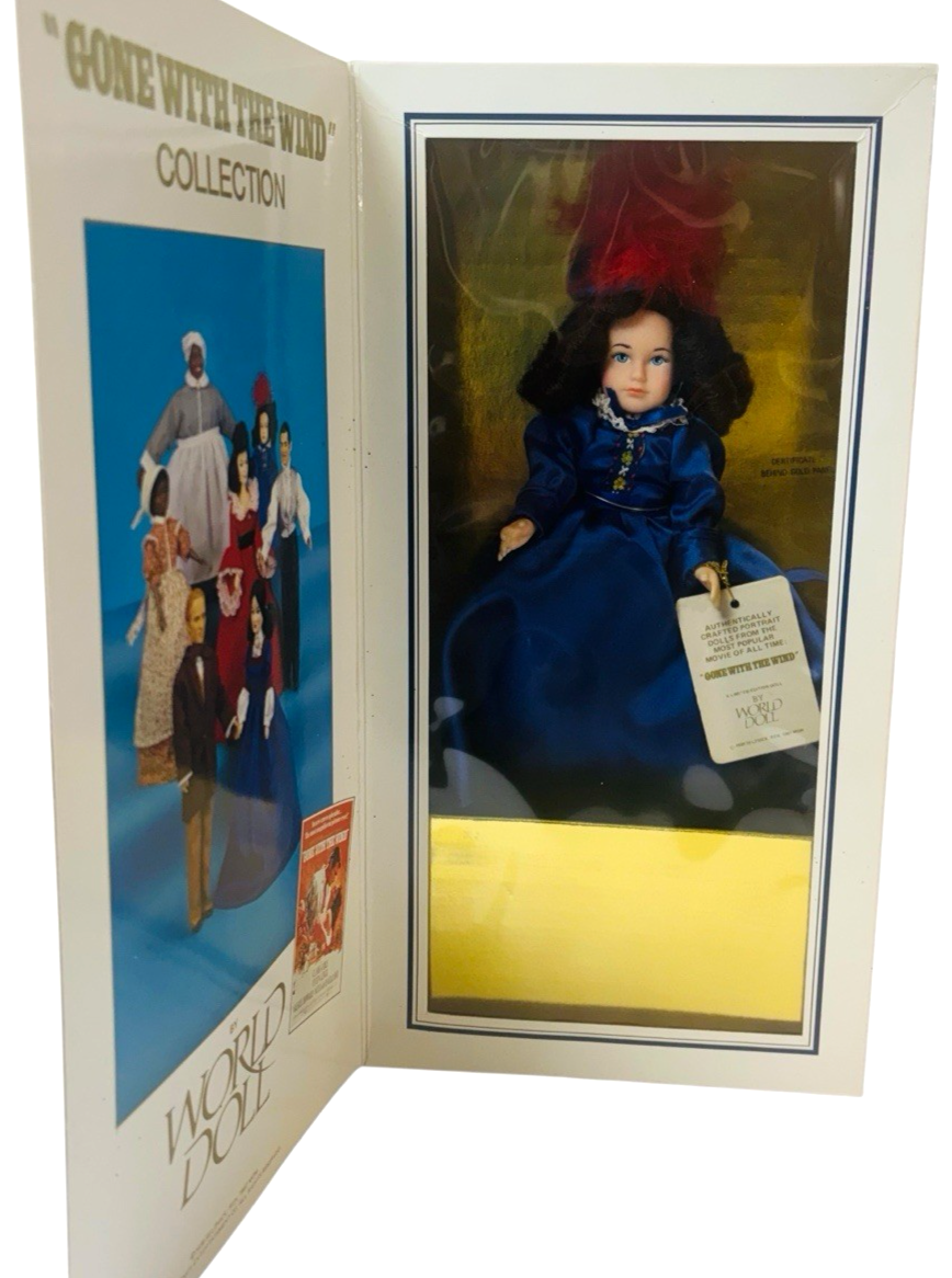 1989 GONE WITH THE WIND 50th Anniversary ed. Portrait Doll BONNIE BLUE 7” NIB0