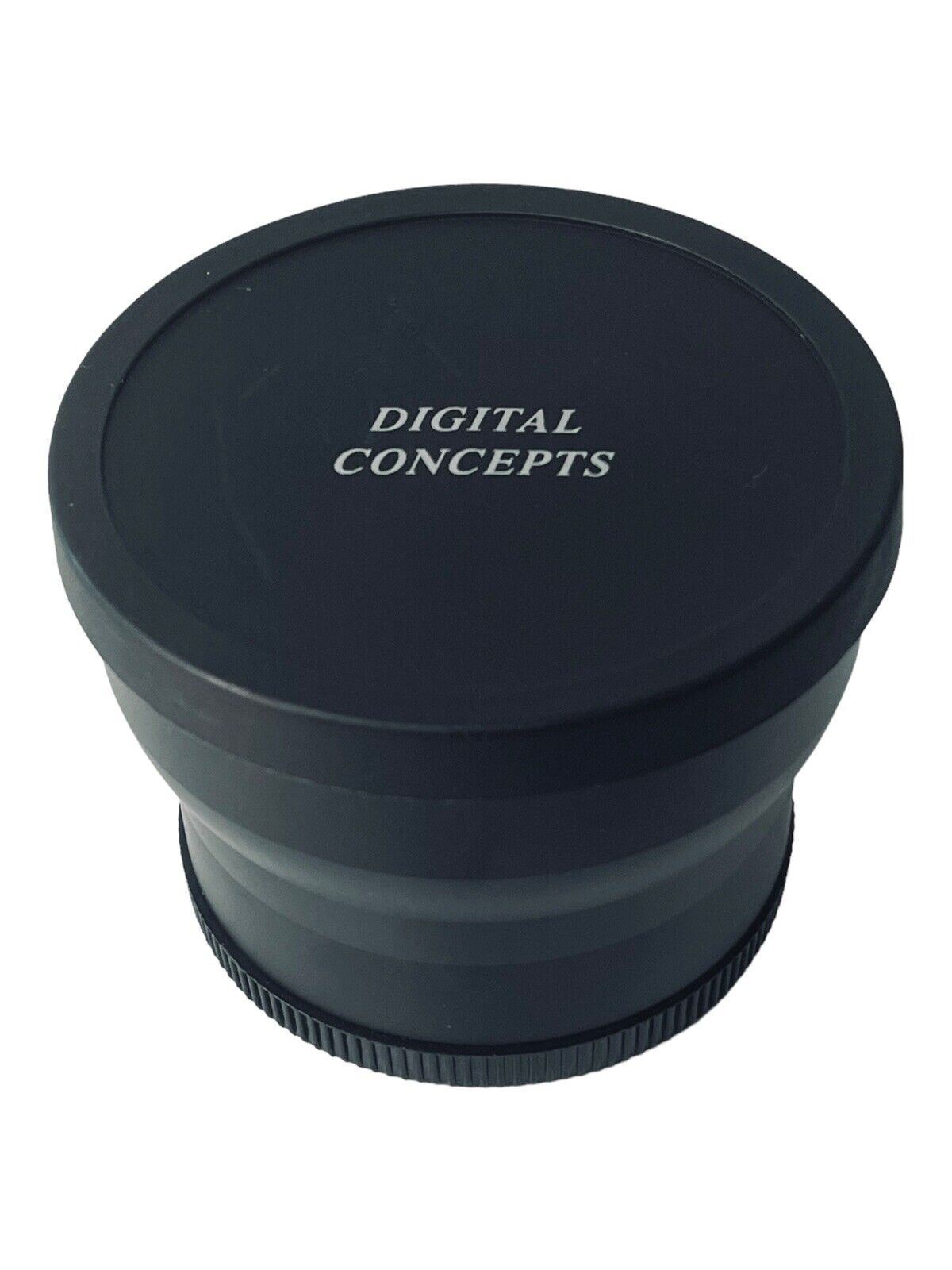 Telephoto Lens 2.5X 62mm Deluxe (2662T-BL) Digital Concepts, Made In Japan2