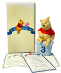 WINNIE POOH Figurine - Disney, ORIGINAL BOX W/PAPERS-MINT CONDITION.