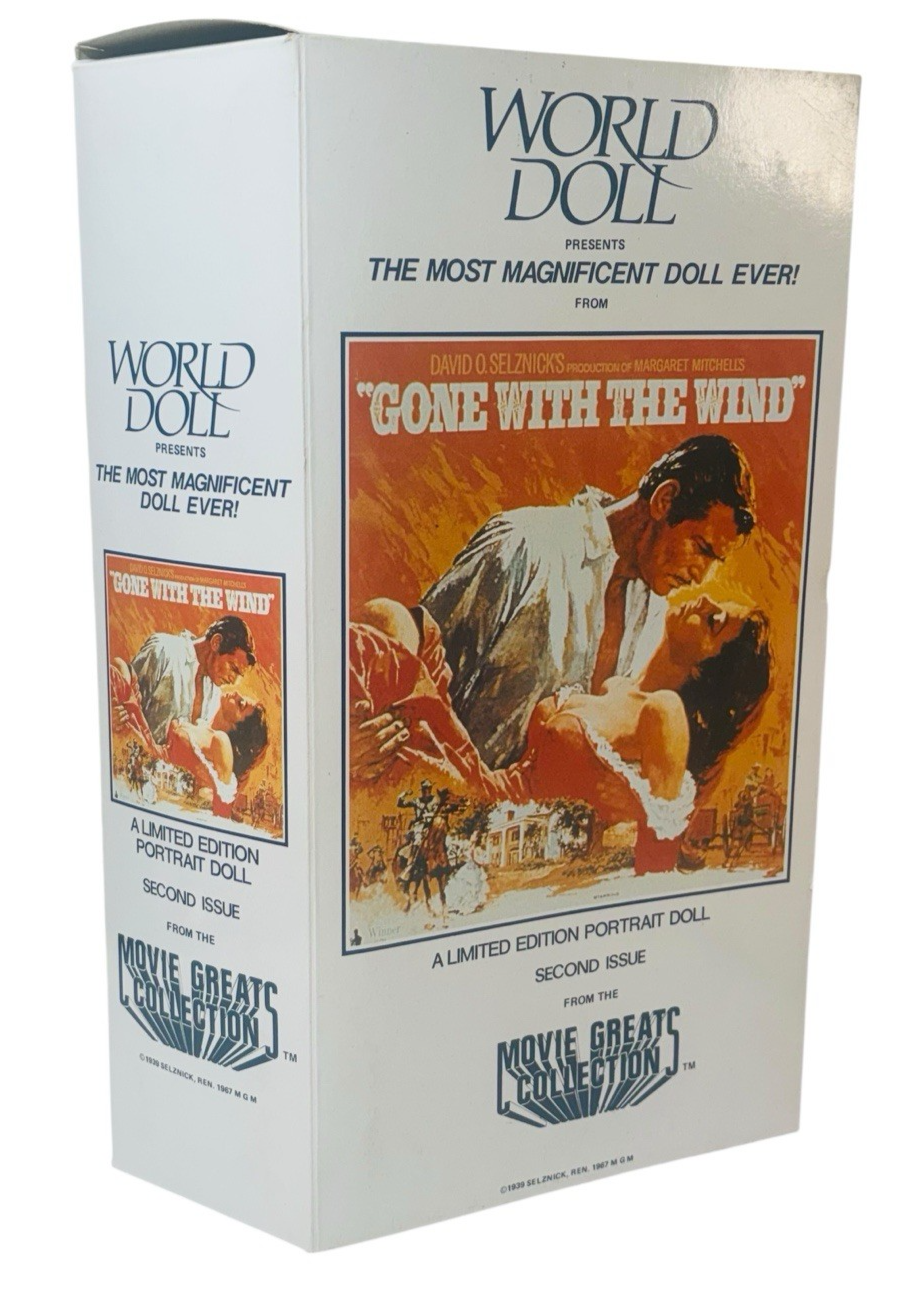 1980s GONE WITH THE WIND 50th Anniversary ed. Portrait Doll Ashley Wilk 11” New6