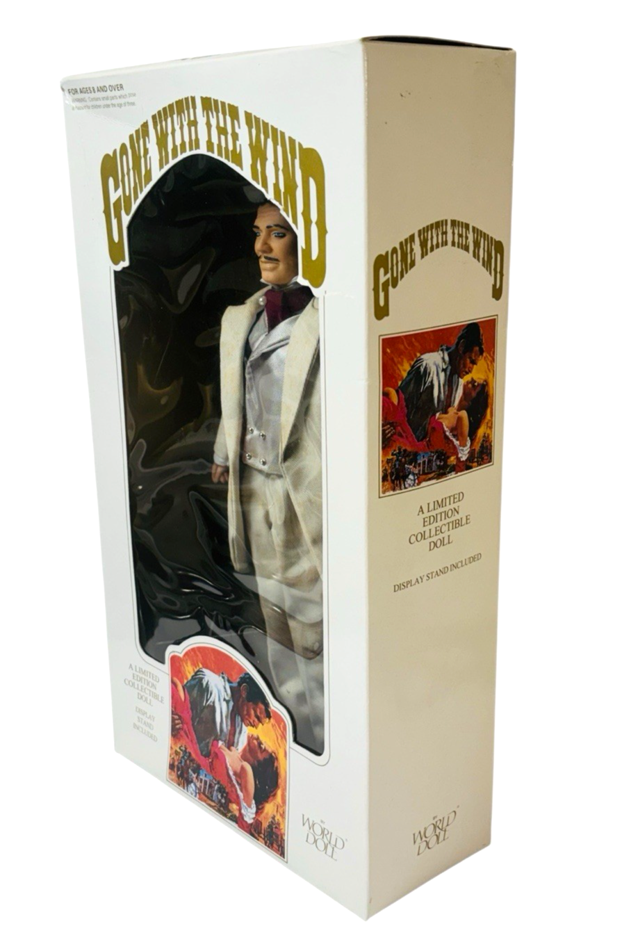 1989 GONE WITH THE WIND 50th Anniversary ed. Portrait Doll RHETT BUTLER 11” NRFB5