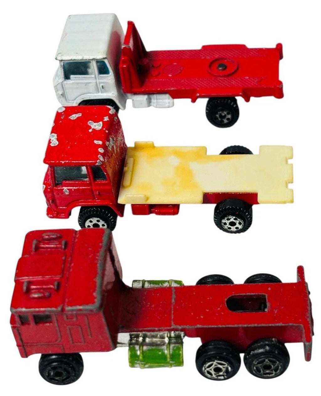 Vintage Diecast Work Trucks (2-Yatming/Road Champs/Summer) 1980s6