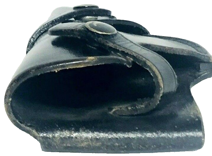 Gun Holster ST Louis MO Leather - H 32 R. MFG ~ Black.Braver Bros 
